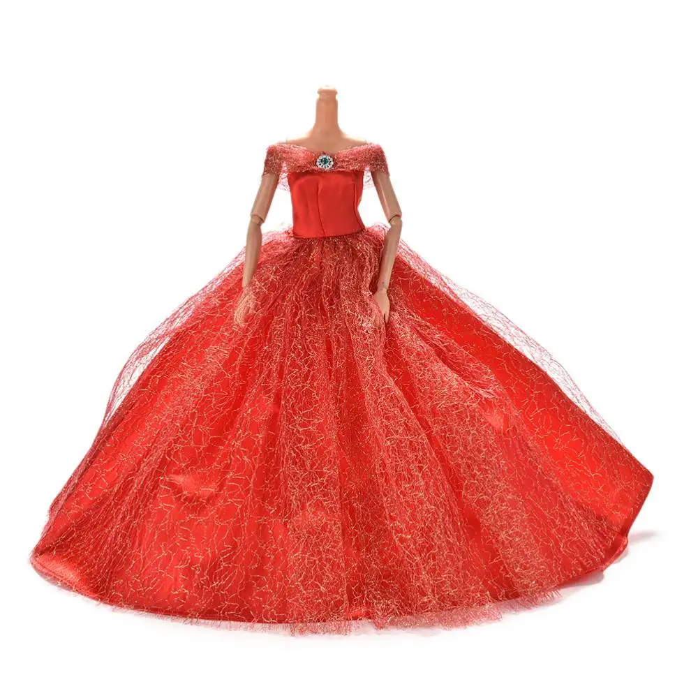 1 Pc Princess Wedding Dress Noble Party Gown For Barbie Doll Fashion Design Outfit Best Gift Noble Party Gown For Girl
1 Pc Princess Wedding Dress Noble Party Gown For Barbie Doll Fashion Design Outfit Best Gift Noble Party Gown For Girl