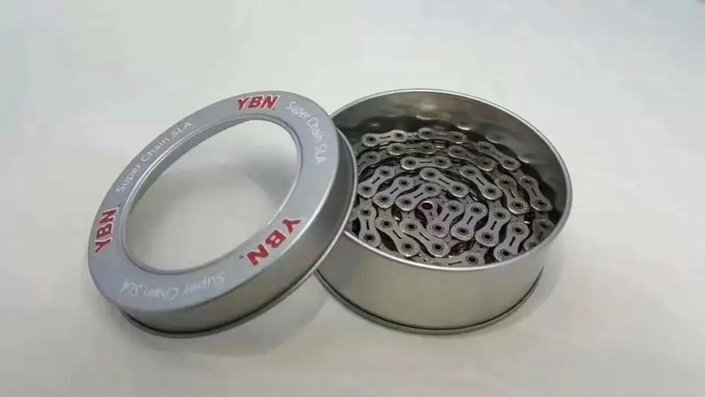 YBN Ultralight 10 Speeds Bicycle Chain SLR Gold Hollow MTB Road Bike Chain for Shimano/SRAM/Campanolo System
YBN Ultralight 10 Speeds Bicycle Chain SLR Gold Hollow MTB Road Bike Chain for Shimano/SRAM/Campanolo System