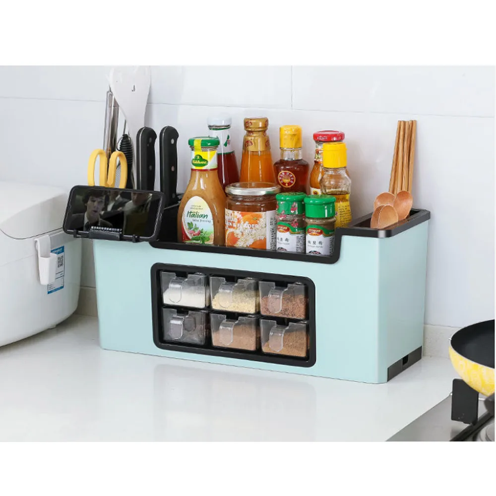 Multifunctional seasoning box storage rack seasoning bottle storage rack seasoning can storage box seasoning kitchen supplies se
Multifunctional seasoning box storage rack seasoning bottle storage rack seasoning can storage box seasoning kitchen supplies se