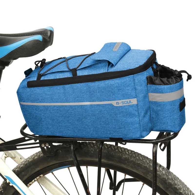 

Reflective MTB Bike Pannier Shoulder Bag Bicycle Bag Insulated Trunk Cooler Pack Cycling Bicycle Rear Rack Storage Luggage