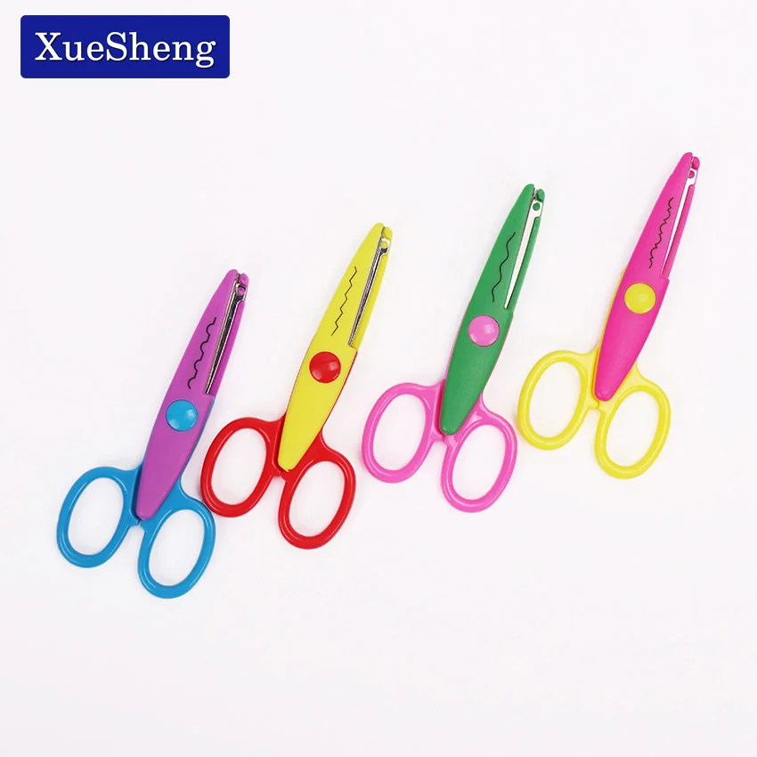 6 PCS Laciness Scissors Metal and Plastic DIY Scrapbooking Photo Colors Scissors Paper Lace Diary Decoration with 6 Patterns
6 PCS Laciness Scissors Metal and Plastic DIY Scrapbooking Photo Colors Scissors Paper Lace Diary Decoration with 6 Patterns