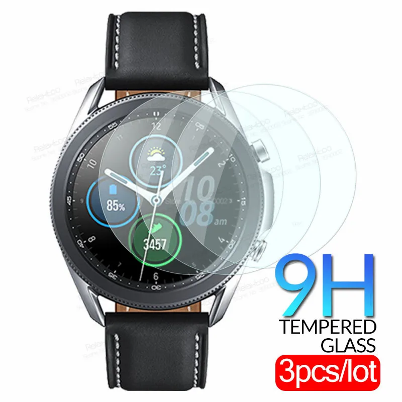 3pcs protective Glass For samsung Galaxy Watch 3 45mm 41mm Watch3 45 41 mm screen protector Cover Film Smart watch Accessories
3pcs protective Glass For samsung Galaxy Watch 3 45mm 41mm Watch3 45 41 mm screen protector Cover Film Smart watch Accessories