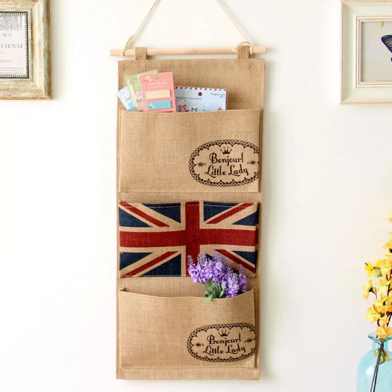 European Fashion Home Furnishing Hanging Organizers Hanging Storage Bag Wall Decoration Hanging Bags Jute Magazine Bag
European Fashion Home Furnishing Hanging Organizers Hanging Storage Bag Wall Decoration Hanging Bags Jute Magazine Bag
