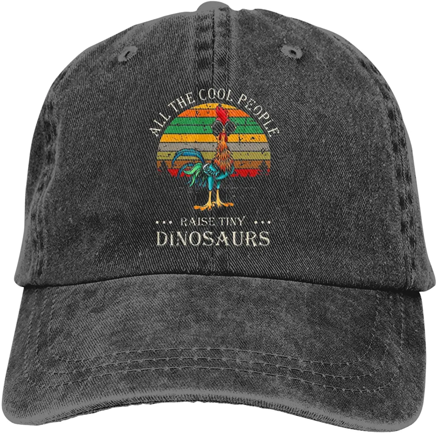 I Raise Tiny Dinosaurs HEI HEI Chicken Hats for Men Women Distressed Baseball Cap Beach Dad Sun Hat Black
I Raise Tiny Dinosaurs HEI HEI Chicken Hats for Men Women Distressed Baseball Cap Beach Dad Sun Hat Black