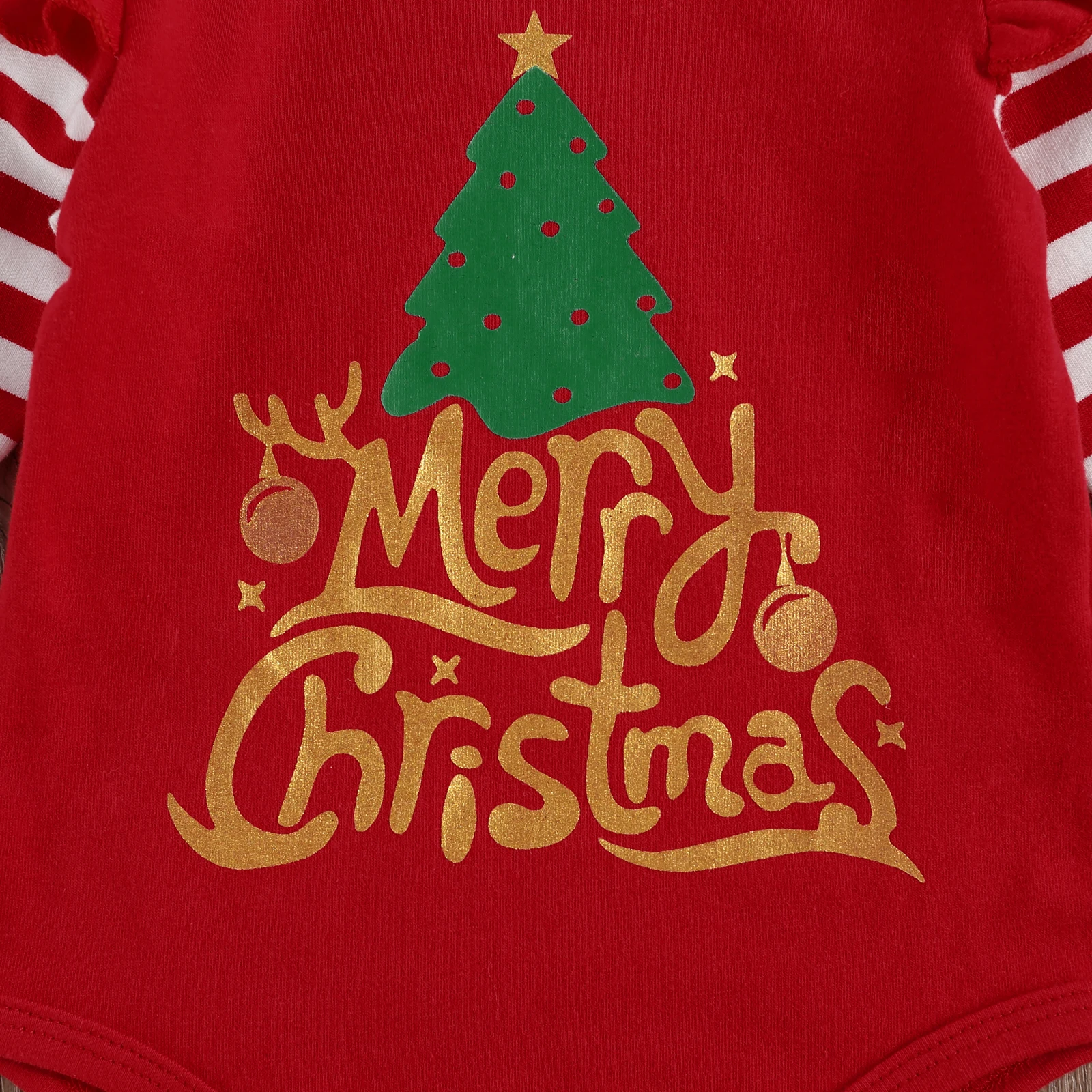2020 Chirstmas Newborn Boys Girls 3-piece Set Letter Print Crew Neck Long Sleeve Top Striped Trousers Cap Infants Xmas Outfits
2020 Chirstmas Newborn Boys Girls 3-piece Set Letter Print Crew Neck Long Sleeve Top Striped Trousers Cap Infants Xmas Outfits