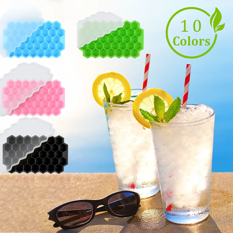 Honeycomb Silicone Ice Cube Mold Reusable Silicone Ice cube Mold BPA Free Ice maker with Removable Lids
Honeycomb Silicone Ice Cube Mold Reusable Silicone Ice cube Mold BPA Free Ice maker with Removable Lids