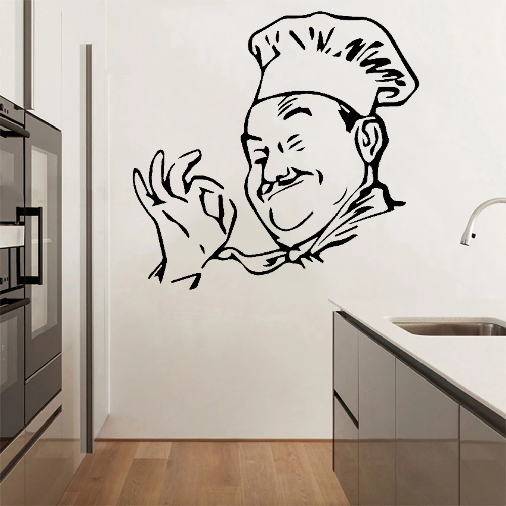 Cook Wall Sticker Kitchen Decoration Restaurant Serve Vinyl Decals Cooking Stickers Cuisine Cooker
Cook Wall Sticker Kitchen Decoration Restaurant Serve Vinyl Decals Cooking Stickers Cuisine Cooker