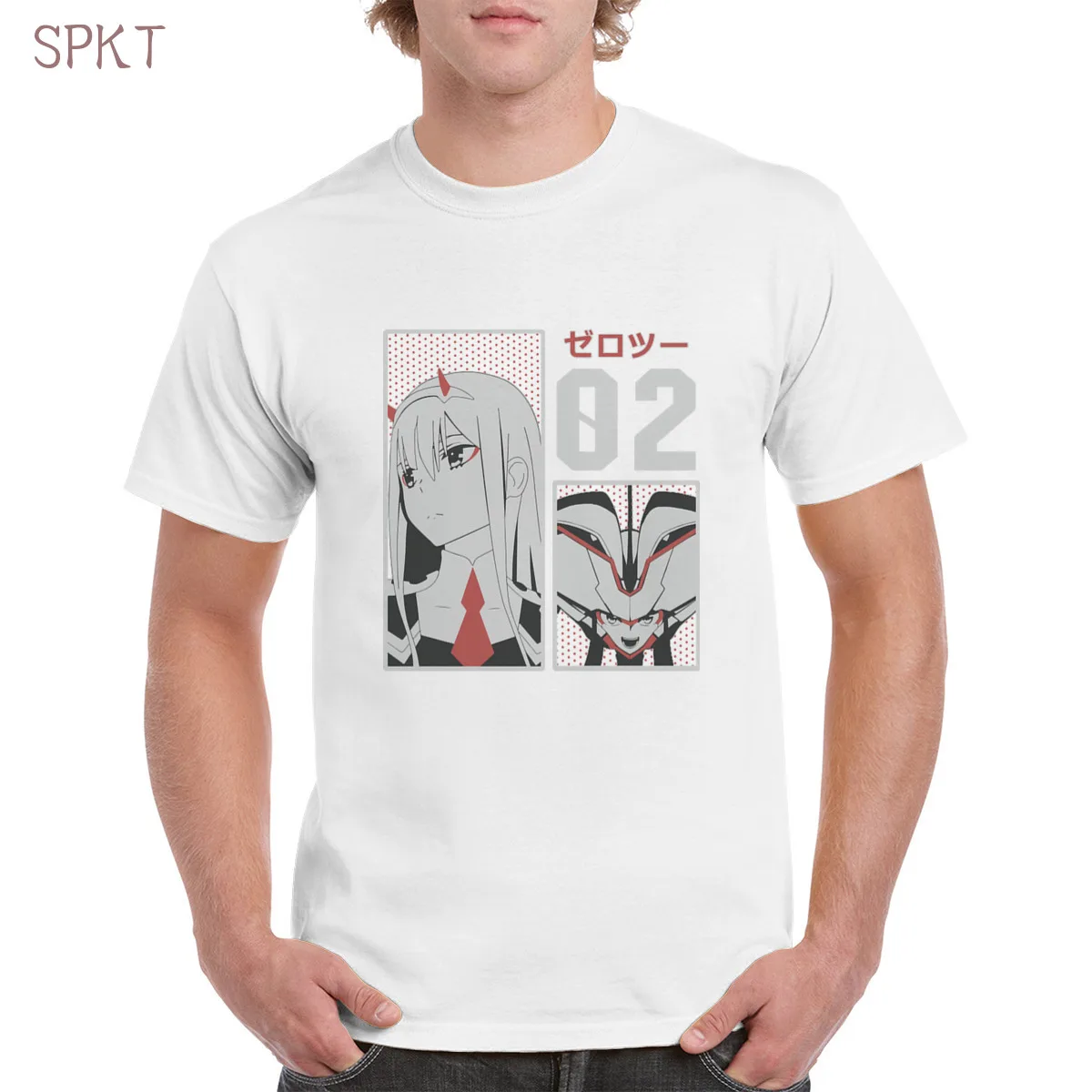 Kawaii anime 002 Zero Two print t shirt 100% cotton cartoon anime graphic tshirt gothic punk tops oversized women/men's T-Shirts
Kawaii anime 002 Zero Two print t shirt 100% cotton cartoon anime graphic tshirt gothic punk tops oversized women/men's T-Shirts