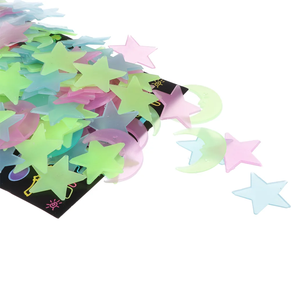 100pcs Glow In The Dark Stars Moon Wall Stickers Adhesive Fluorescence Wall Decor For Ceiling Living Room Bedroom Wallpapers
100pcs Glow In The Dark Stars Moon Wall Stickers Adhesive Fluorescence Wall Decor For Ceiling Living Room Bedroom Wallpapers