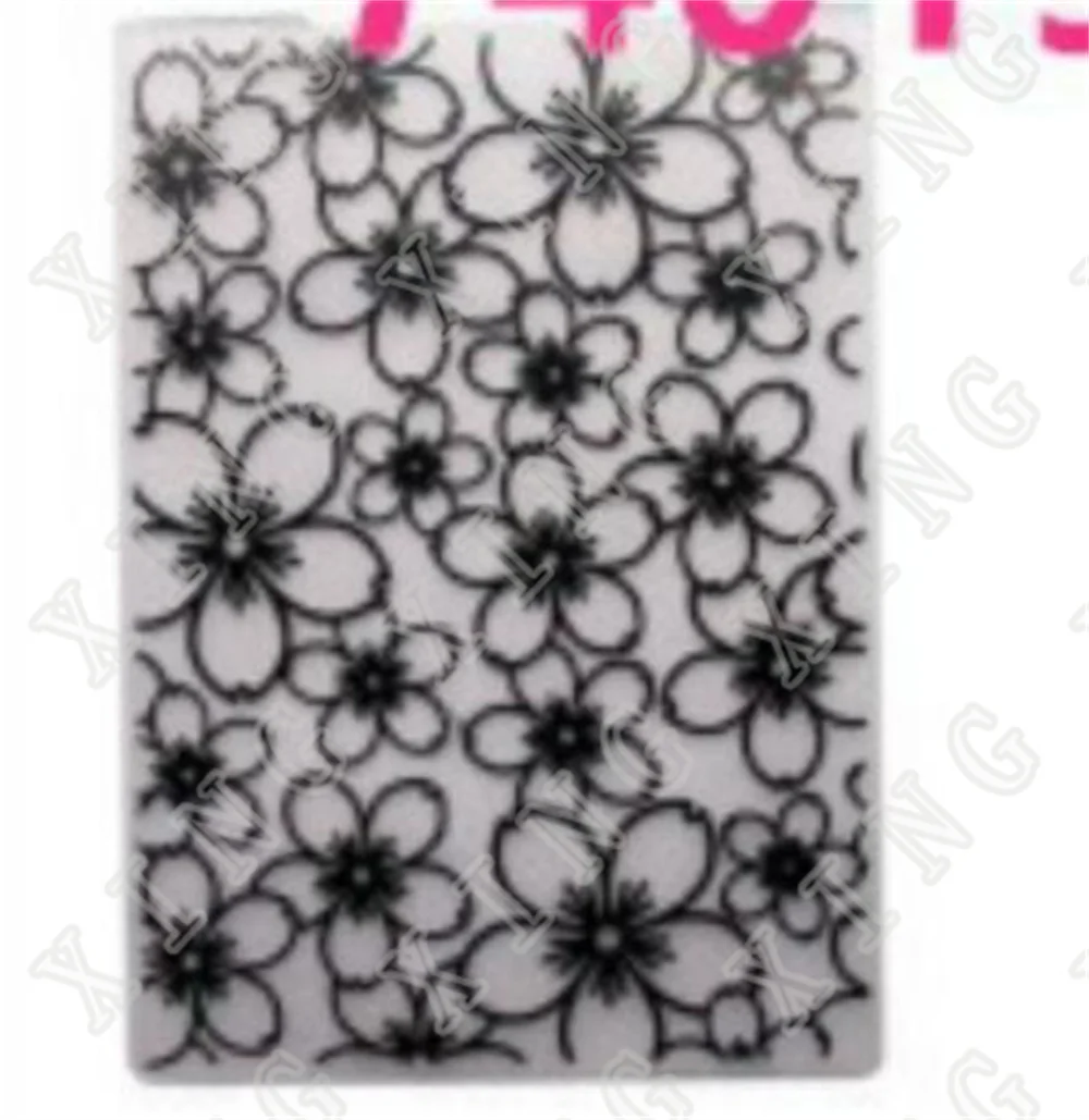 Flower Pattern 3d Embossing Folders Plastic Bump Scrapbooking Diy Template Fondant Indentation Cake Photo Album Card Make
Flower Pattern 3d Embossing Folders Plastic Bump Scrapbooking Diy Template Fondant Indentation Cake Photo Album Card Make