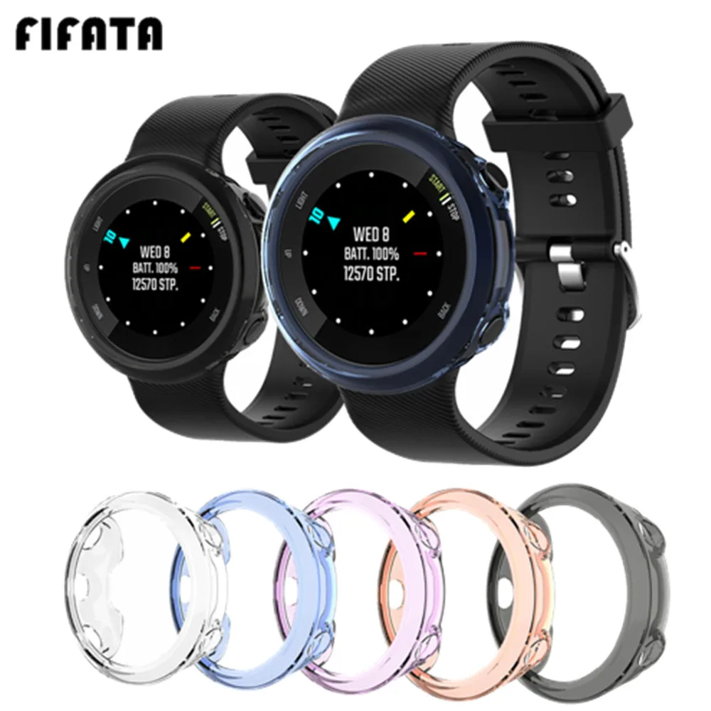 Прозрачный чехол из ТПУ для смарт часов Garmin Forerunner 45S 42 мм 44 6 мм|Смарт-аксессуары| |