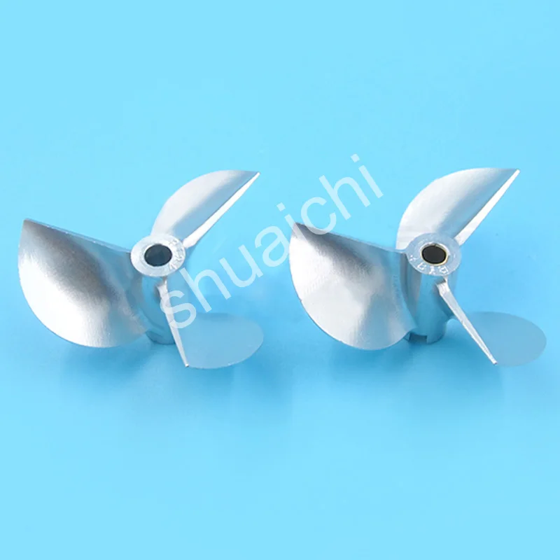 1Pair CNC 3 Blades 4818 Aluminum Propeller Aperture 4/4.76mm Paddle Diameter 48mm Pitch 1.8 Props for RC Racing Boat Parts
1Pair CNC 3 Blades 4818 Aluminum Propeller Aperture 4/4.76mm Paddle Diameter 48mm Pitch 1.8 Props for RC Racing Boat Parts