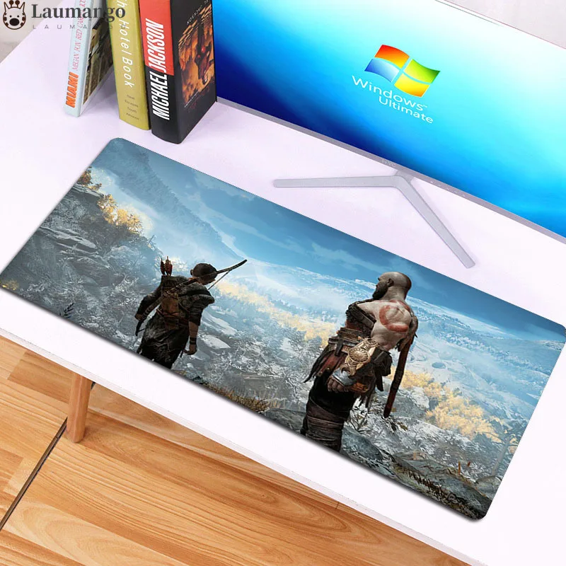God of War Desk Mat Gaming Mouse Pad Accessories Computer Gamer Customized Mousepad Anime Mausepad for Computers Mice Keyboards
God of War Desk Mat Gaming Mouse Pad Accessories Computer Gamer Customized Mousepad Anime Mausepad for Computers Mice Keyboards