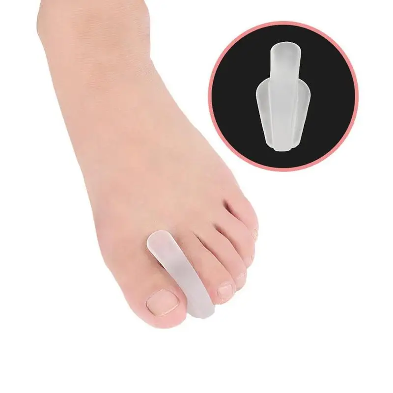 1 пара силиконовый разделитель для большого пальца ноги при вальгусной
