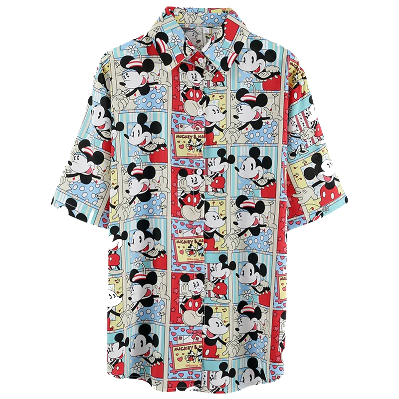 Новые тонкие модные женские топы в гонконгском стиле с короткими рукавами и принтом Микки Мауса Диснея
Новые тонкие модные женские топы в гонконгском стиле с короткими рукавами и принтом Микки Мауса Диснея