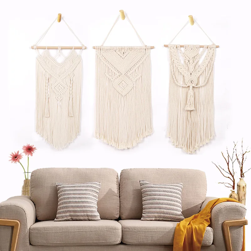 New Macrame Wall Hanging Tapestry Bohemian Chic Living Room Bedroom Sofa Curtain Tassel Woven Tapestry Wall Hanging Decor Boho
New Macrame Wall Hanging Tapestry Bohemian Chic Living Room Bedroom Sofa Curtain Tassel Woven Tapestry Wall Hanging Decor Boho
