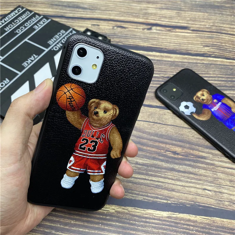 Leisure Bear Sports soft case for iphone 11 pro x xs max xr 8 76 6s plus SE 2 leather silicone phone cover coque fundas capa
Leisure Bear Sports soft case for iphone 11 pro x xs max xr 8 76 6s plus SE 2 leather silicone phone cover coque fundas capa