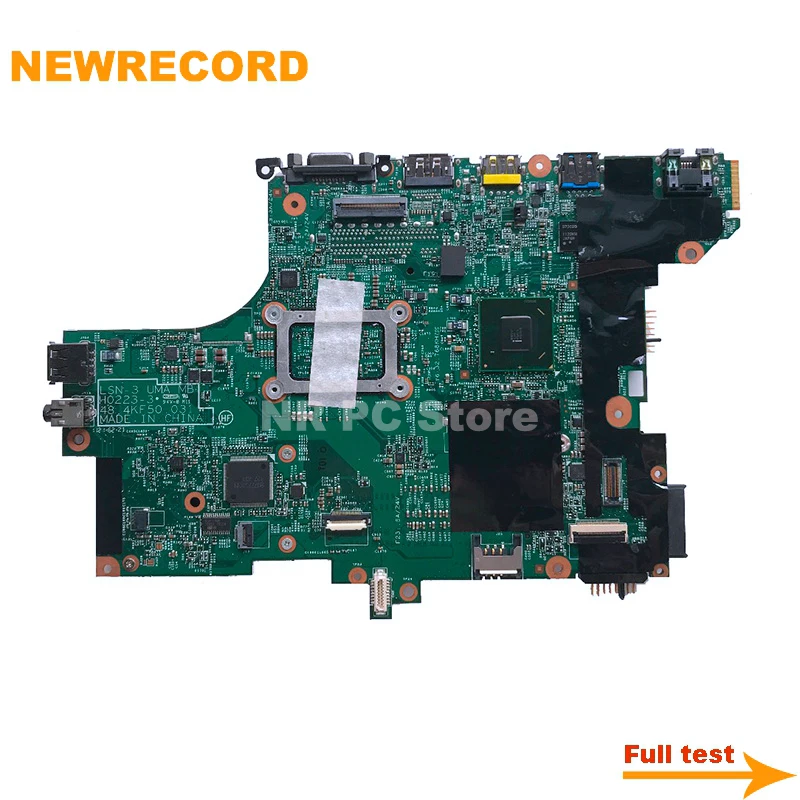 NEWRECORD For 48.4KF58.041 63Y1718 63Y1914 Laptop Motherboard for lenovo thinkpad T420s i5-2520M QM67 GMA HD3000 DDR3 fully test
NEWRECORD For 48.4KF58.041 63Y1718 63Y1914 Laptop Motherboard for lenovo thinkpad T420s i5-2520M QM67 GMA HD3000 DDR3 fully test