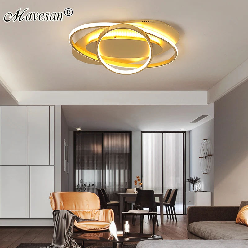

Современные светодиодные потолочные лампы поверхностное алюминиевое освещение для гостиной, спальни, фойе, кухни, комнатное декоративное ...