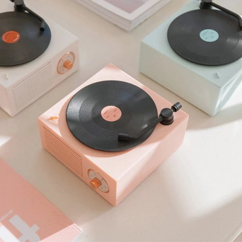 Retro Vinyl Turntable Bluetooth Speaker Wireless Bluetooth 5.0 Speakers Portable Mini TF AUX Multifunction MP3 Audio
Retro Vinyl Turntable Bluetooth Speaker Wireless Bluetooth 5.0 Speakers Portable Mini TF AUX Multifunction MP3 Audio