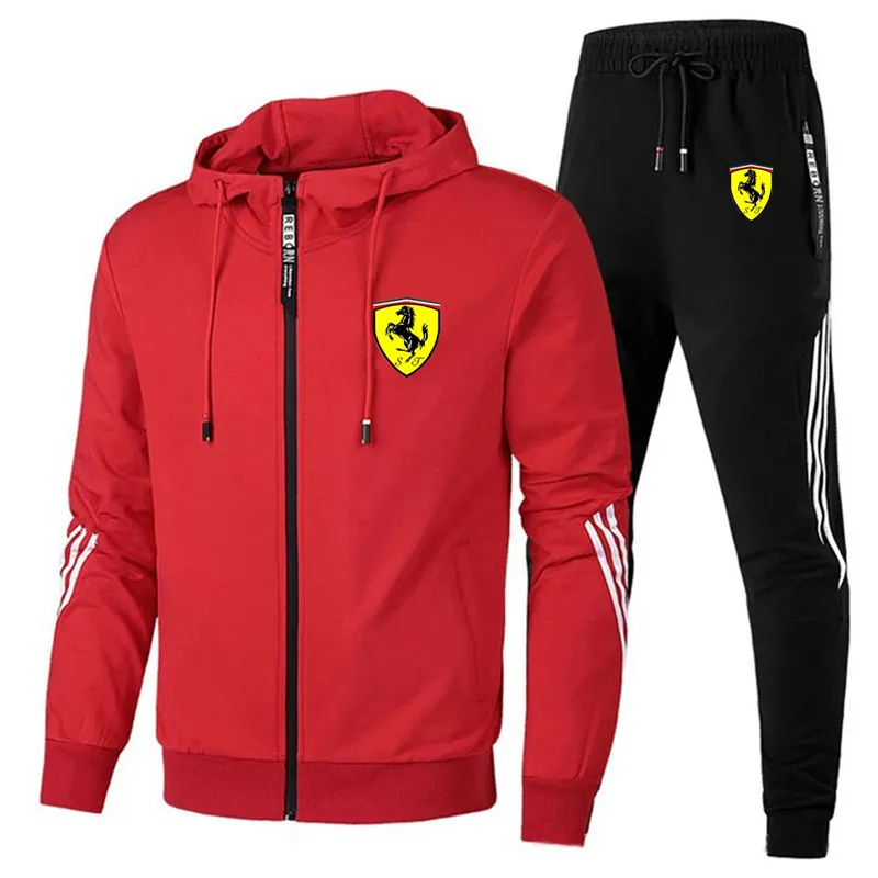 New men's spring and autumn casual sports suit hooded zipper jacket + pants high-quality cotton brand sportswear casual wear
New men's spring and autumn casual sports suit hooded zipper jacket + pants high-quality cotton brand sportswear casual wear