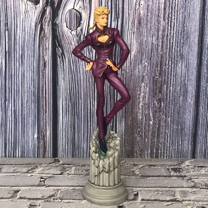 Animation JoJo's Bizarre Adventure 19cm Giorno Giovanna Action Figures Premium Edition Collect Ornaments PVC Model Toy
Animation JoJo's Bizarre Adventure 19cm Giorno Giovanna Action Figures Premium Edition Collect Ornaments PVC Model Toy