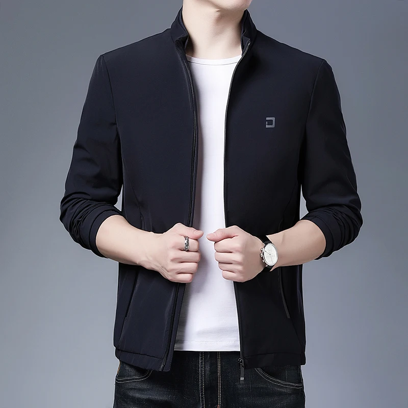 2021 boutique jacket men's coat thin tops spring and autumn middle-aged men's business casual jacket fashion
2021 boutique jacket men's coat thin tops spring and autumn middle-aged men's business casual jacket fashion