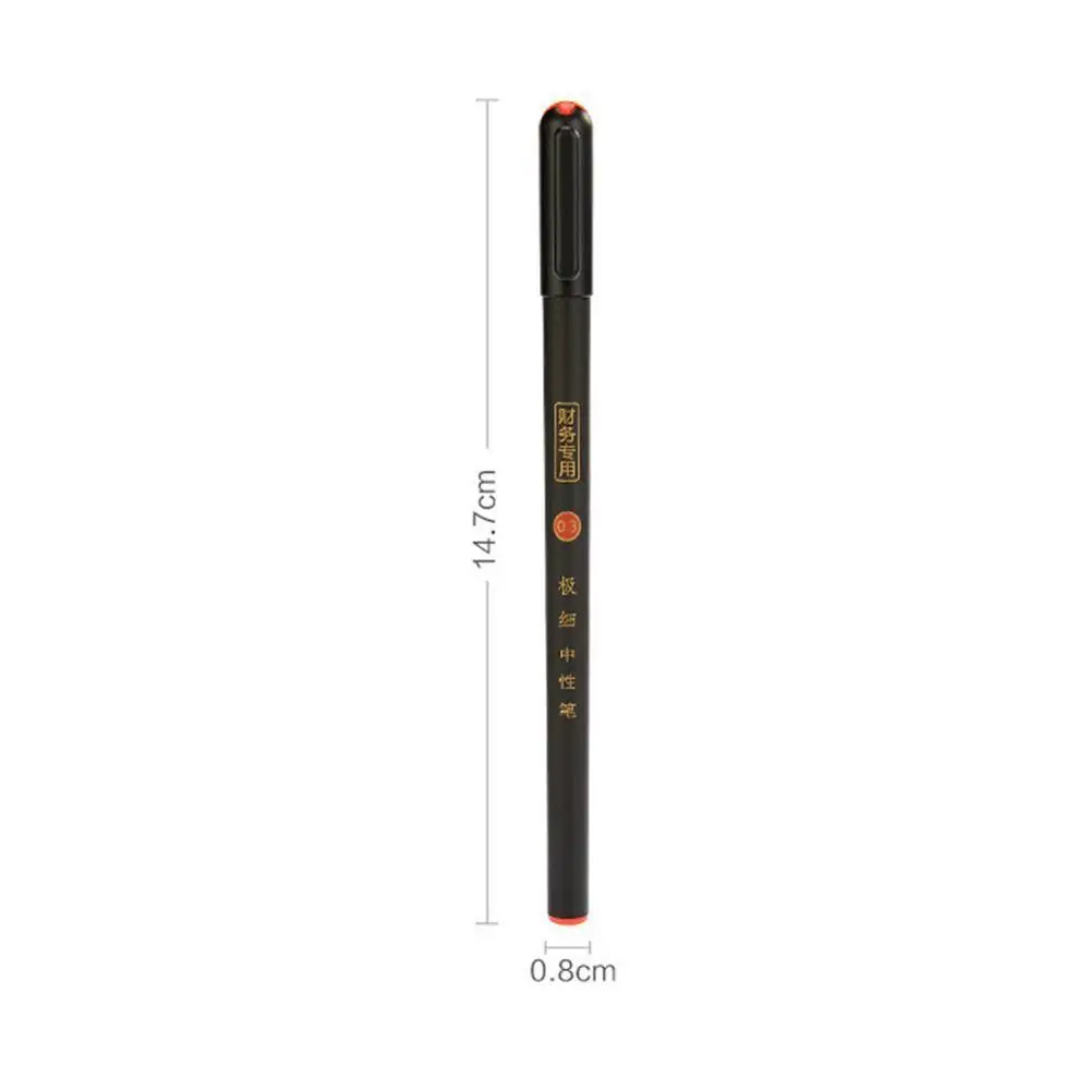 5PCS 0.3mm Black Finance Gel Pens Kawaii Chinese Elegant School Supplies Gel Pen Aihao For Writing Stationery Office B3B2
5PCS 0.3mm Black Finance Gel Pens Kawaii Chinese Elegant School Supplies Gel Pen Aihao For Writing Stationery Office B3B2