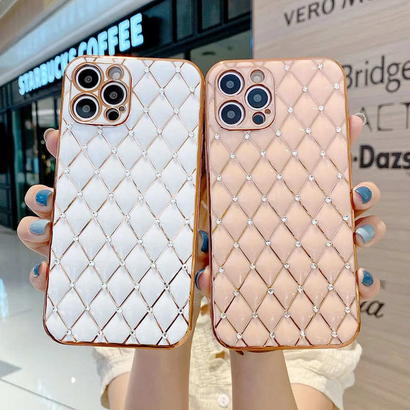 Phone Case For iPhone 11 Pro Max X XR XS Max 7 8 Plus 12 Pro Max Luxury Plating Diamond Back Cover
Phone Case For iPhone 11 Pro Max X XR XS Max 7 8 Plus 12 Pro Max Luxury Plating Diamond Back Cover