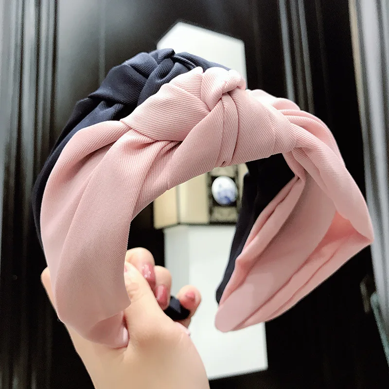 Spring Colorful Knot Headband Cross Knot Hairband Turban Adult Hair Accessories 
Spring Colorful Knot Headband Cross Knot Hairband Turban Adult Hair Accessories