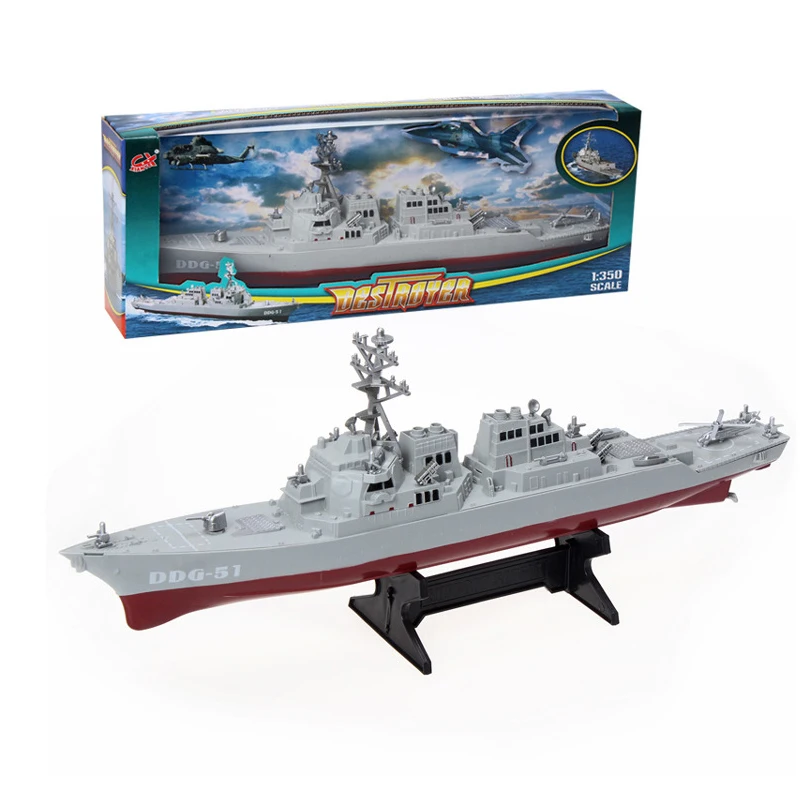 Army Guided Missile Destroyer Ship Model Static Toys with Display Stand Warship Model DIY Educational Toys Hobbies Children Gift
Army Guided Missile Destroyer Ship Model Static Toys with Display Stand Warship Model DIY Educational Toys Hobbies Children Gift