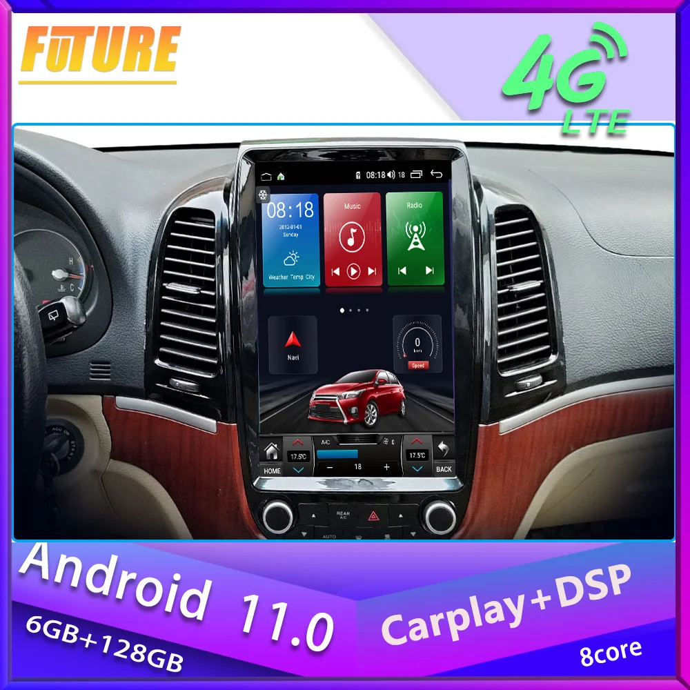 Автомагнитола 2 Din, 128 ГГц, Android 11,0 для Hyundai Santa Fe 2006 2007-2012, мультимедийный плеер на Android, GPS-навигация
Автомагнитола 2 Din, 128 ГГц, Android 11,0 для Hyundai Santa Fe 2006 2007-2012, мультимедийный плеер на Android, GPS-навигация