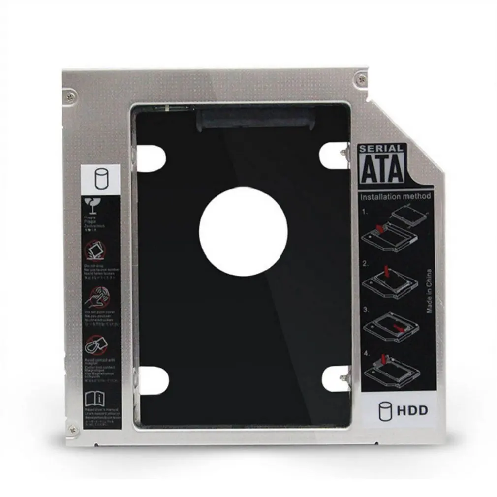 Aluminum Alloy&Plastic 9.5/12.7mm 2nd HDD Caddy SATA To SATA 3.0 For Laptop DVD/CD-ROM Optical Bay 2.5" HDD SSD Case
Aluminum Alloy&Plastic 9.5/12.7mm 2nd HDD Caddy SATA To SATA 3.0 For Laptop DVD/CD-ROM Optical Bay 2.5" HDD SSD Case