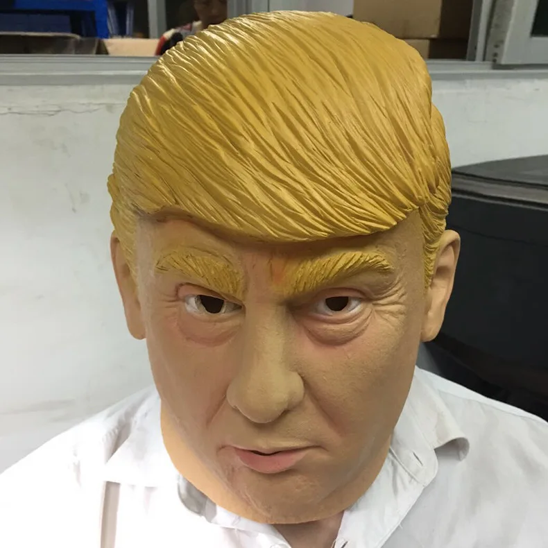 Латексная Маска Трампа на заказ, желтые волосы, головной убор, маска, реквизит для косплея, лицо знаменитости
Латексная Маска Трампа на заказ, желтые волосы, головной убор, маска, реквизит для косплея, лицо знаменитости