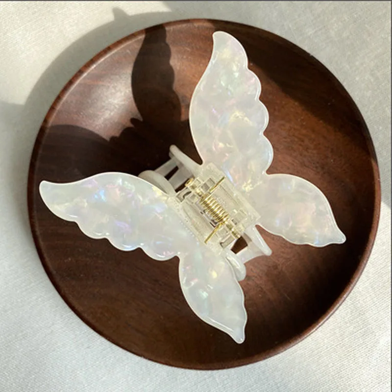 Acetate Fiberboard Girl All-Match Fashion Butterfly Hairpin Back Korean Simple Personality Hair catch Temperament Headdress
Acetate Fiberboard Girl All-Match Fashion Butterfly Hairpin Back Korean Simple Personality Hair catch Temperament Headdress