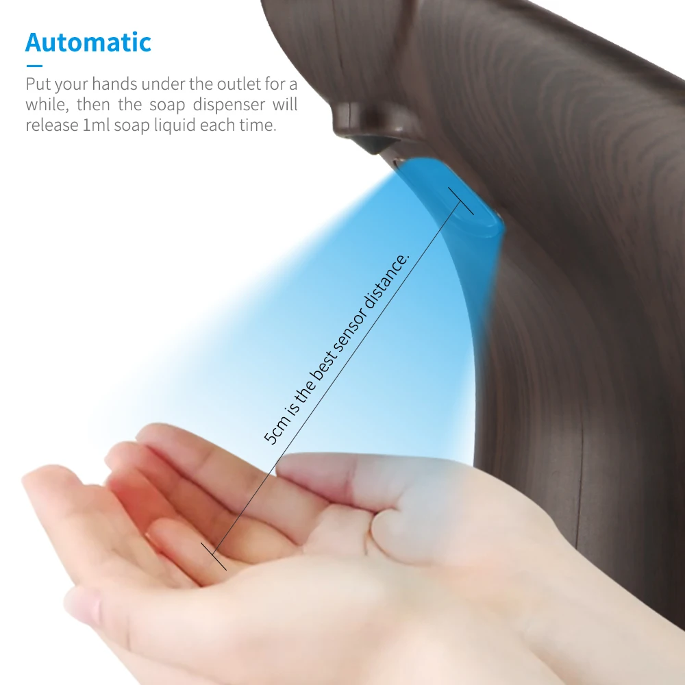 Автоматический Бесконтактный Диспенсер для мыла с ИК-датчиком 2020 мл |