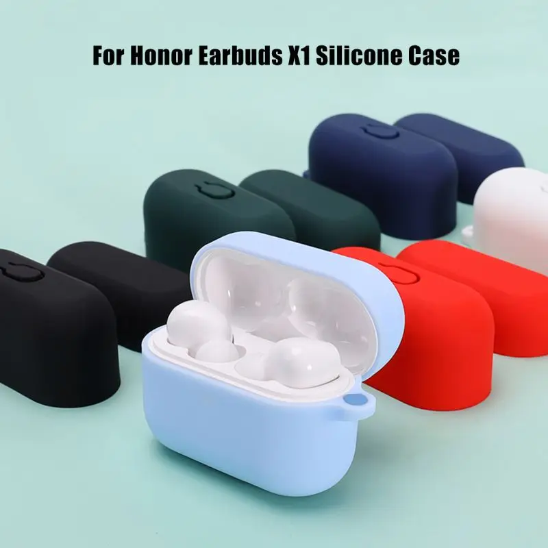 Anti-fingerprint Dustproof Protective Cover Silicone Case for Honor Earbuds X1 
Anti-fingerprint Dustproof Protective Cover Silicone Case for Honor Earbuds X1