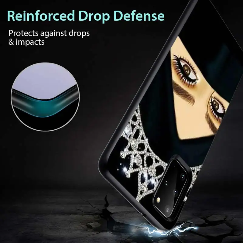 Muslim Islamic Gril Eyes Scarf for Samsung S20 FE Ultra Plus A91 A81 A71 A51 A41 A31 A21S A11 A72 A52 A42 A32 A12 A02 Phone Case 
Muslim Islamic Gril Eyes Scarf for Samsung S20 FE Ultra Plus A91 A81 A71 A51 A41 A31 A21S A11 A72 A52 A42 A32 A12 A02 Phone Case