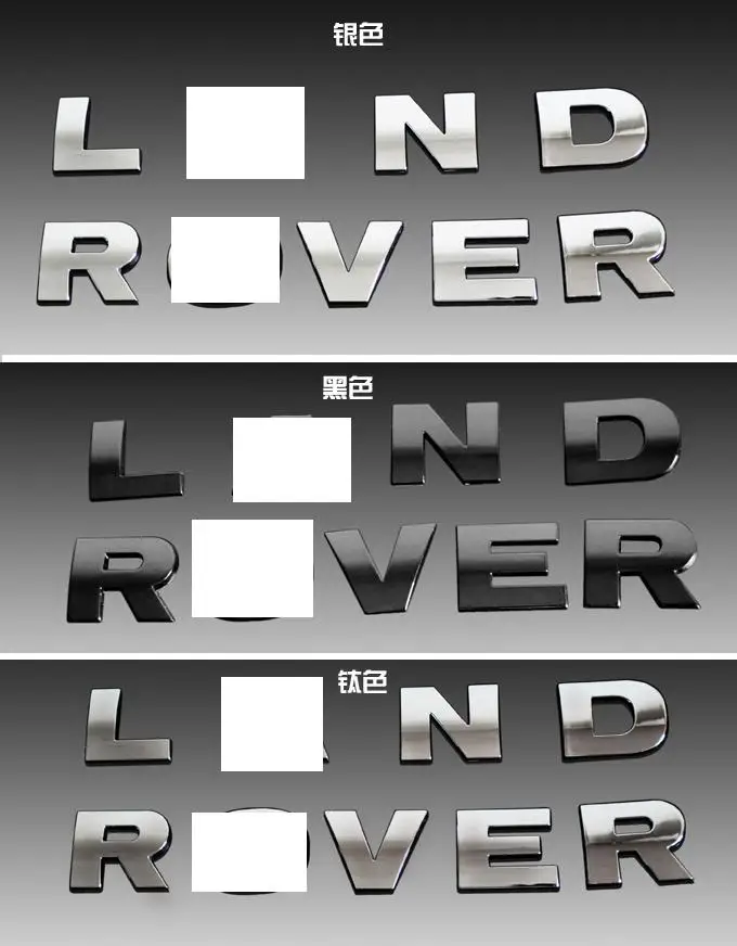 20PCS/LOT ABS Plastic Sticker Logo Land and Range Car Front Emblem Badge
20PCS/LOT ABS Plastic Sticker Logo Land and Range Car Front Emblem Badge