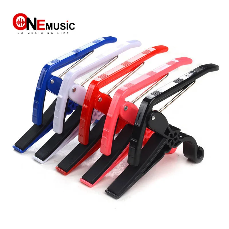 Colourful High Quality Acoustic Gutiar Capo Engineering Plastic Capo 5 Colour
Colourful High Quality Acoustic Gutiar Capo Engineering Plastic Capo 5 Colour
