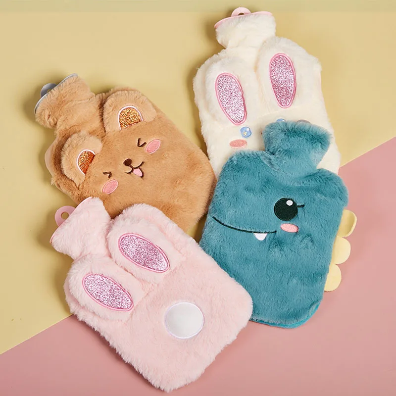 New Arrival Fashion Trendy Cartoon Water Injection Hot Water Bottle 1000ml Hand Warmer To Warm Your Belly Hand-in-hand Style
New Arrival Fashion Trendy Cartoon Water Injection Hot Water Bottle 1000ml Hand Warmer To Warm Your Belly Hand-in-hand Style