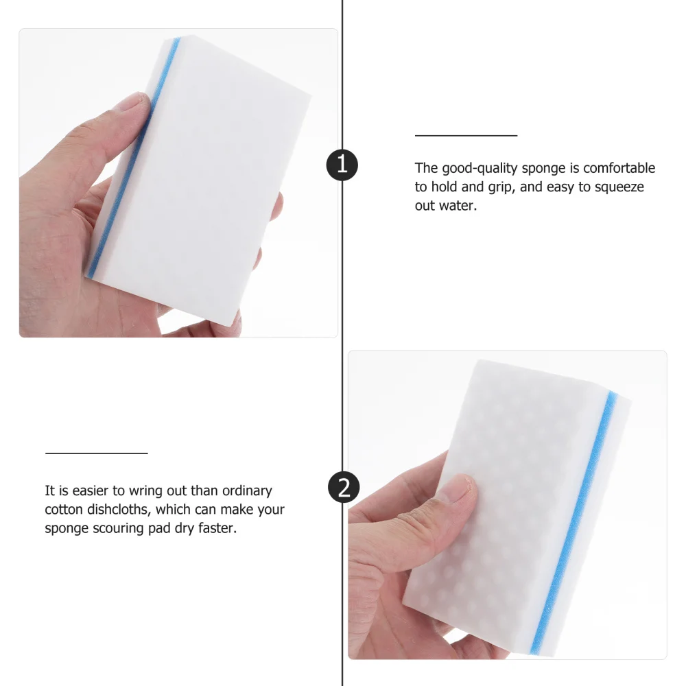 10pcs Scrubbing Sponge Kitchenware Washing Sponge Tableware Cleaning Supplies
10pcs Scrubbing Sponge Kitchenware Washing Sponge Tableware Cleaning Supplies