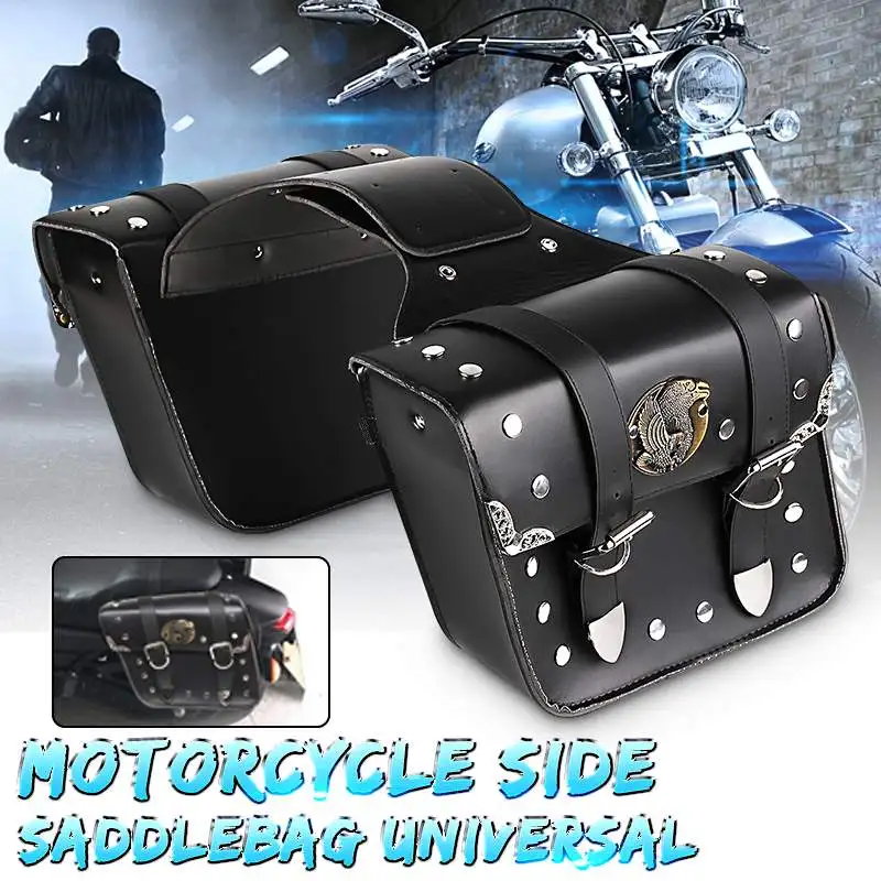 Universal Motorcycle Saddlebags Side Tool Pouch PU Leather Luggage Storage Bags Saddle Bags For Honda/Yamaha/Suzuki
Universal Motorcycle Saddlebags Side Tool Pouch PU Leather Luggage Storage Bags Saddle Bags For Honda/Yamaha/Suzuki