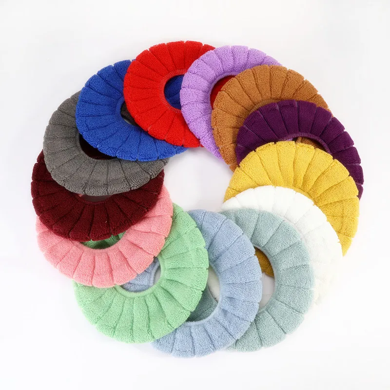 1PC Colorful Toilet Lid Seat Cover Knitted Wool Washable Soft Home Decor Winter Warm Closestool Mat Bathroom Accessories 
1PC Colorful Toilet Lid Seat Cover Knitted Wool Washable Soft Home Decor Winter Warm Closestool Mat Bathroom Accessories