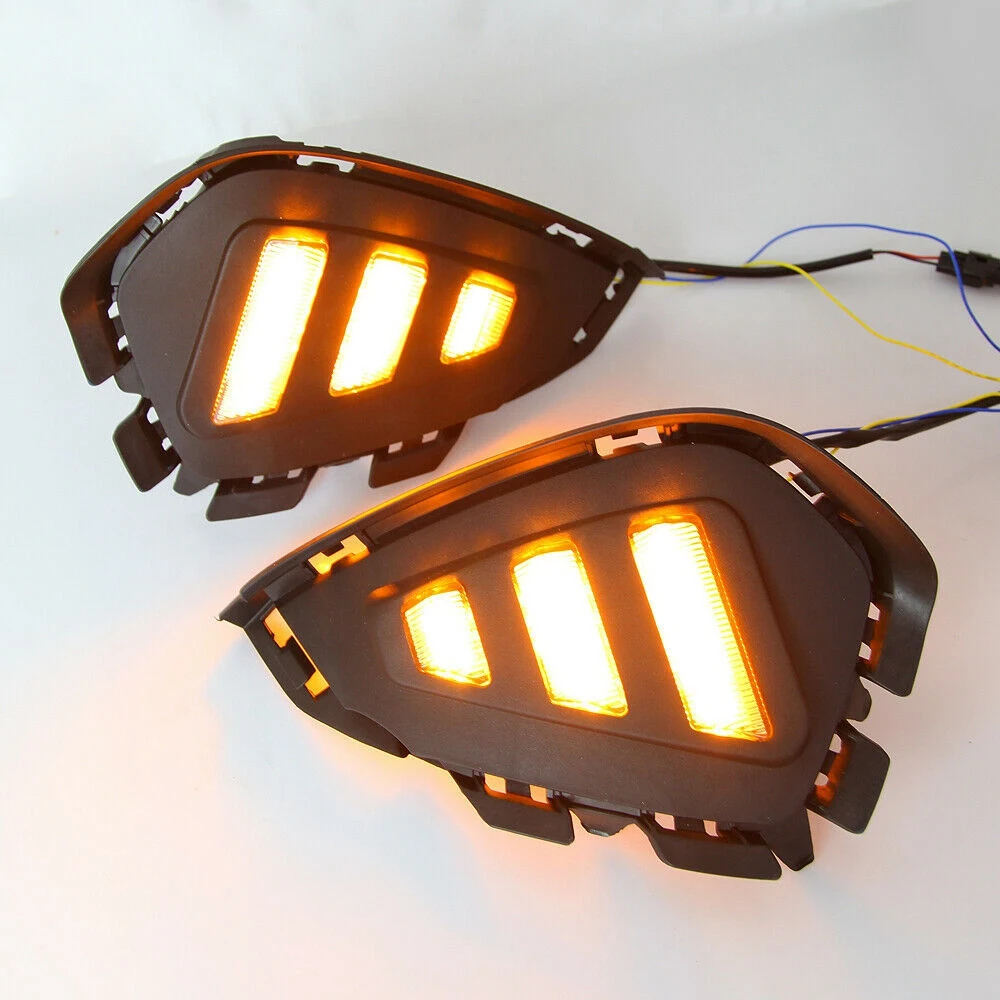 2Pcs Car LED Daytime Running Light DRL Turn Signal Drive Fog Lamp for Buick Verano 2019-2020
2Pcs Car LED Daytime Running Light DRL Turn Signal Drive Fog Lamp for Buick Verano 2019-2020
