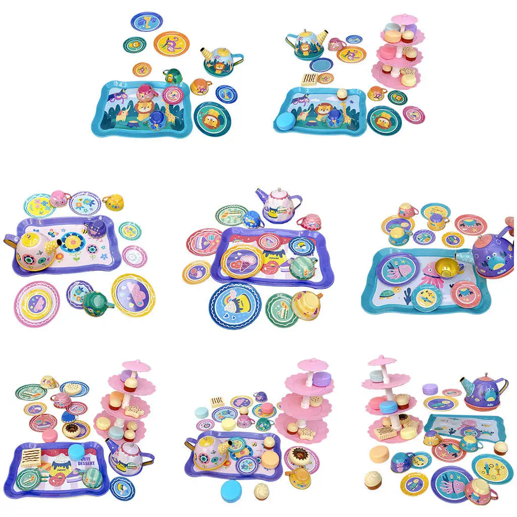 Play House Tea Set Pretend Toys Tea Playset Toy for Little Girls Children Kids Gift
Play House Tea Set Pretend Toys Tea Playset Toy for Little Girls Children Kids Gift