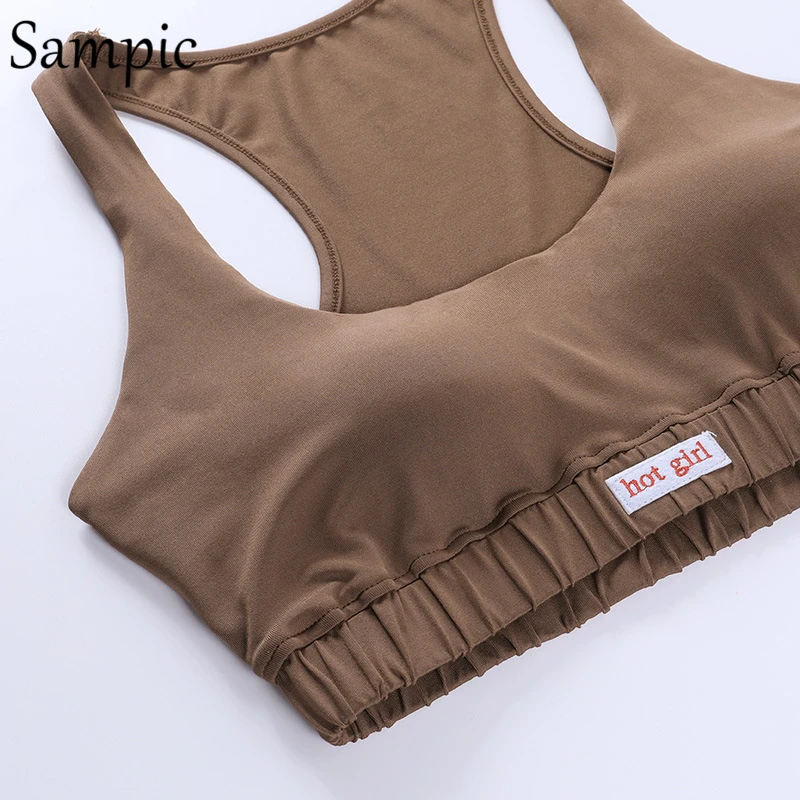 Sampic Casual Outfits Sport Women Tracksuit Letter Print Shorts Set Summer Skinny Tops And Wrap Mini Biker Shorts Two Piece Set
Sampic Casual Outfits Sport Women Tracksuit Letter Print Shorts Set Summer Skinny Tops And Wrap Mini Biker Shorts Two Piece Set