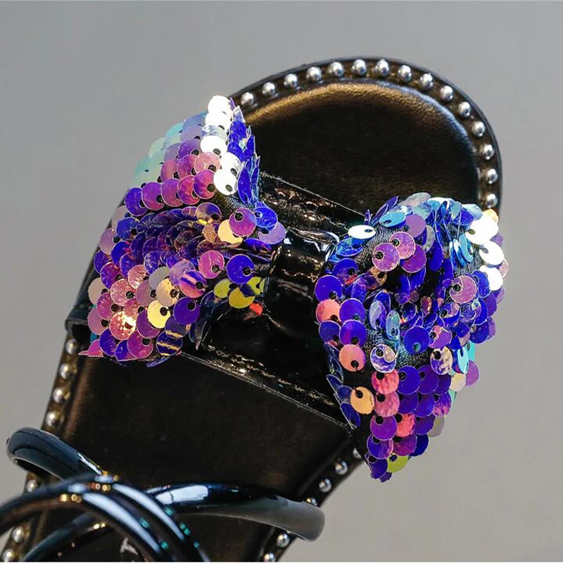 New Summer Children Sandals Baby Girls Toddler Shoes Fashion Princess Shoes Sequin Bow Sandals Roman Shoes Kids Leather Sandals
New Summer Children Sandals Baby Girls Toddler Shoes Fashion Princess Shoes Sequin Bow Sandals Roman Shoes Kids Leather Sandals