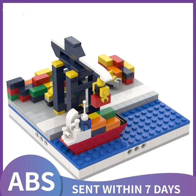Mini Port for a Modular City Modular Building Blocks BRICKS city street castle house building blocks model Christmas kid's toys
Mini Port for a Modular City Modular Building Blocks BRICKS city street castle house building blocks model Christmas kid's toys