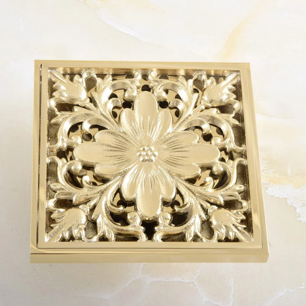 Luxury Gold Color Brass Bathroom Floor Drain Shower Drainer Kitchen Waste Floor Drain Bathroom Accessaries Nhr055
Luxury Gold Color Brass Bathroom Floor Drain Shower Drainer Kitchen Waste Floor Drain Bathroom Accessaries Nhr055
